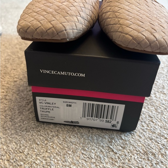 Vince Camuto Brown Woven Flats - Picture 2 of 3